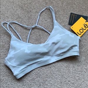 Lole camo sports bra